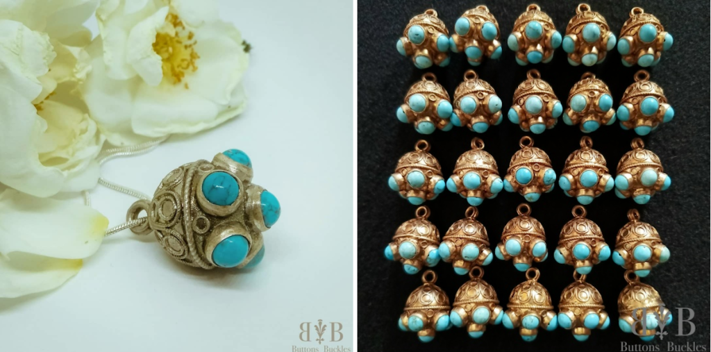 Пуговица «Марс». Копия русской пуговицы XVI-XVII вв.