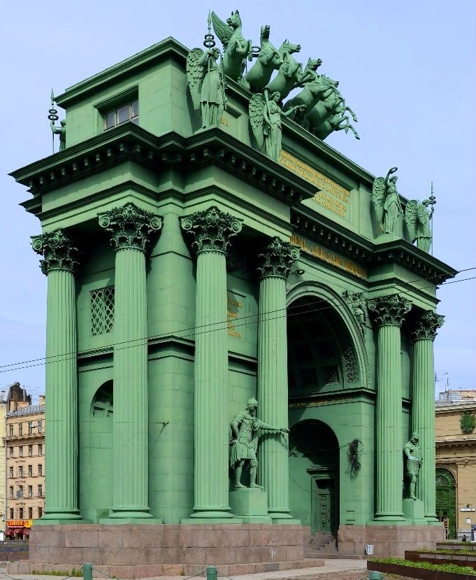 Нарвские Триумфальные ворота. Источник: vk.com/narvagate_museum. Правообладатель: vk.com/narvagate_museum.