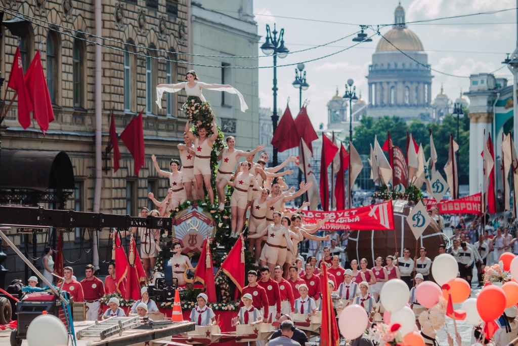 Фрагмент съёмок. 
