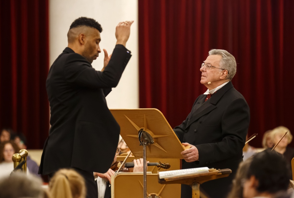 Алексей Ньяга и Андрей Ургант. 