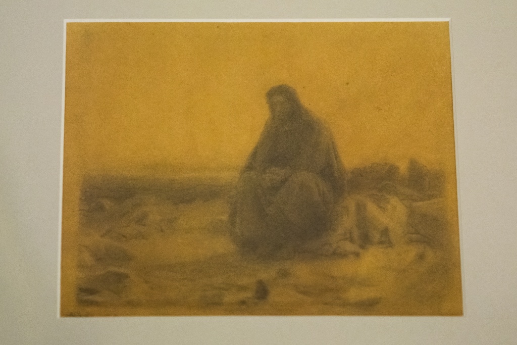 Эскиз Ивана Крамского к картине «Христос в пустыне», 1872. Фото: Ирина Иванова.