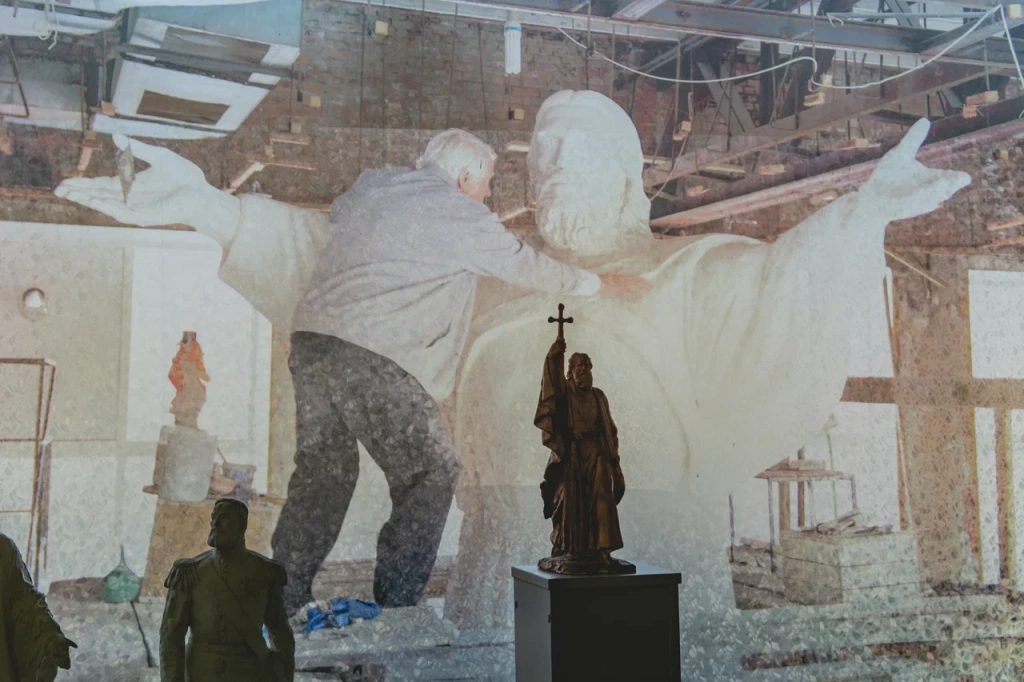 Появление в Петербурге памятника Андрею Первозванному было мечтой Альберта Чаркина. Фото: Ирина Иванова. 