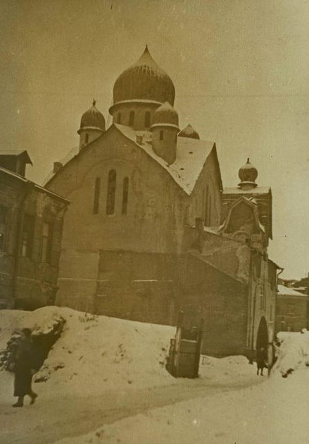 Казанская церковь во время Великой Отечественной войны, 1941-1944 гг., фото из ЦГАКФФД СПб .jpg