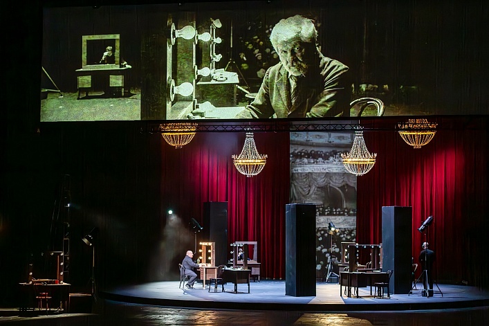 Фрагмент спектакля-концерта. 