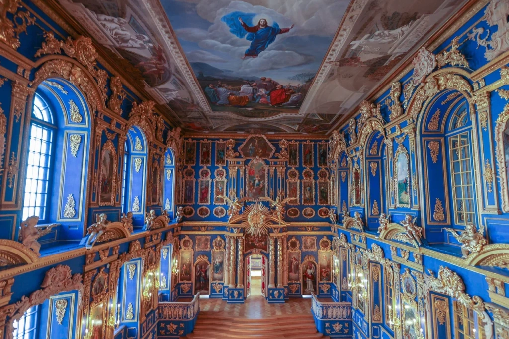 Церковь Воскресения Христова Екатерининского дворца. 