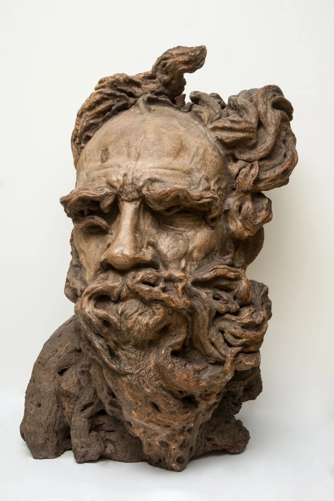 С.Эрьзя. Лев Толстой. 1930. С.Эрьзя. Лев Толстой. 1930.