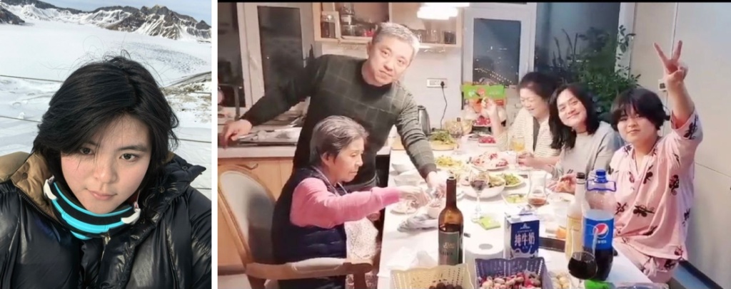 Мин Шухань из Китая и ее семья. Фото из личного архива спикера. Мин Шухань из Китая и ее семья.