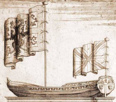Флаги для Ботика Петра I представят в Петропавловской крепости