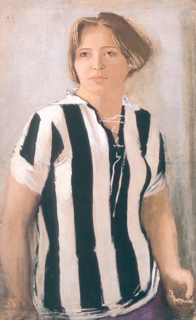 А.Н.Самохвалов. Девушка в футболке. 1932. 