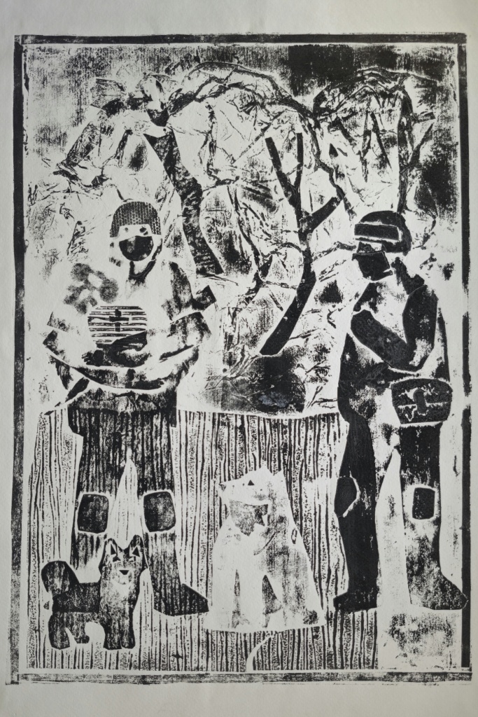 Арина Трутнева «На посту». Арина Трутнева «На посту».