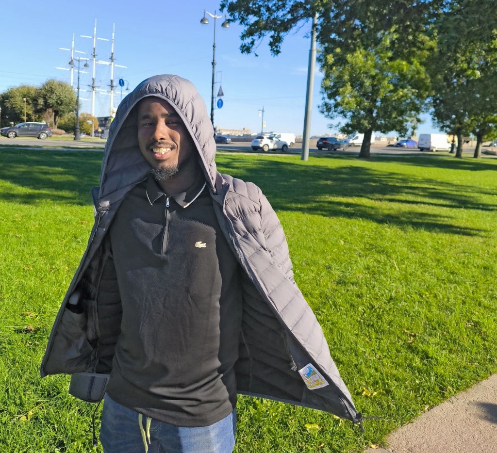 Хусейн Хассан из Джибути. Фото из личного архива спикера. Хусейн Хассан из Джибути.