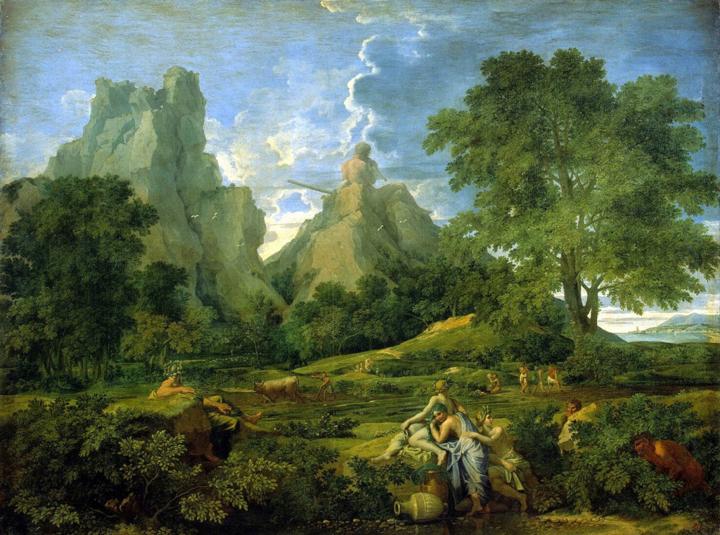 «Никола Пуссен. «Пейзаж с Полифемом». 1772.
