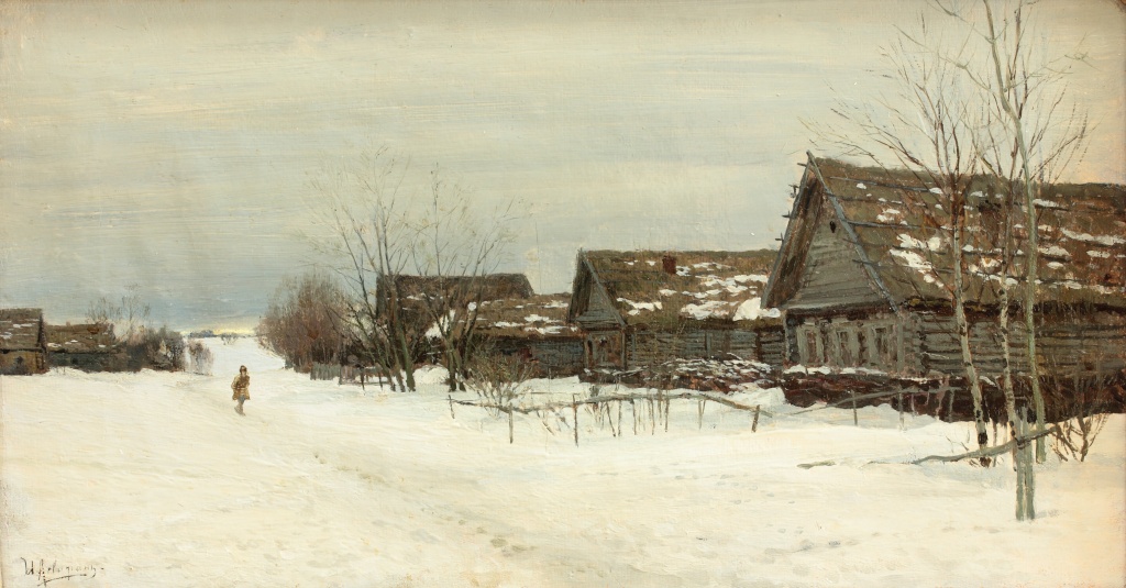 Исаак Левитан «Последние зимние дни». 1880-е. И.И. Левитан. Последние зимние дни. 1880-е.
