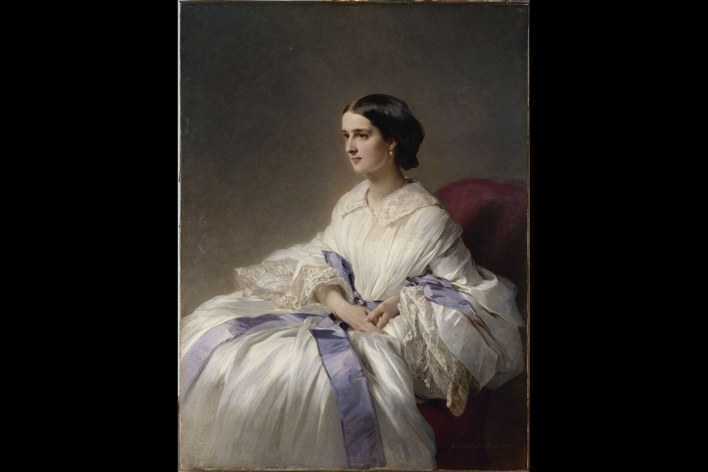 Портрет О. Э. Шуваловой. Франц Ксавер Винтерхальтер (1806–1873). 