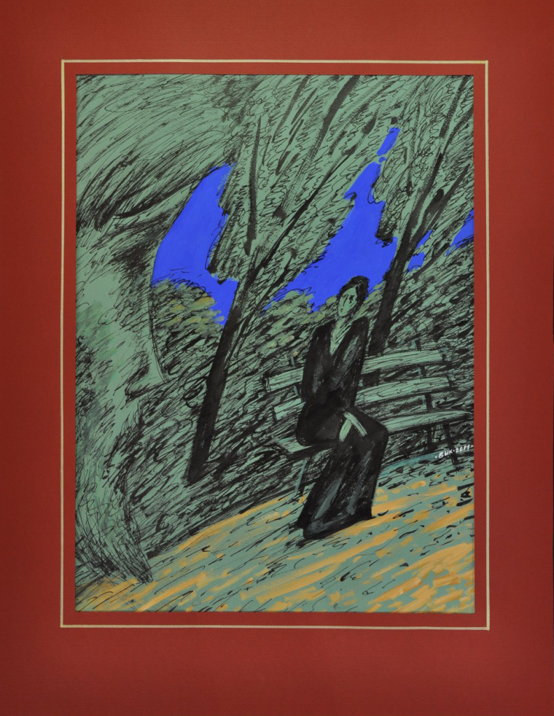 Вик. Идиот. Лист 4. 2011. Литературно-мемориальный музей Ф.М. Достоевского