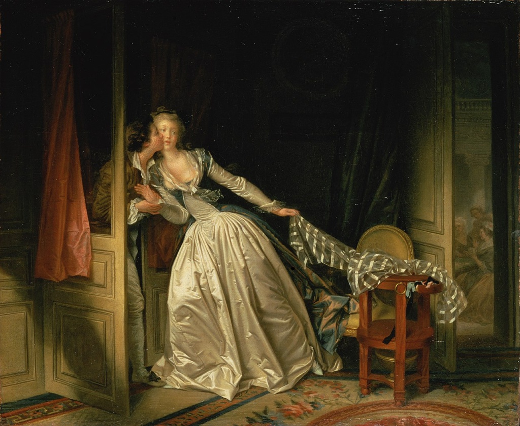 Жан-Оноре Фрагонар. «Поцелуй украдкой» (1787). Фото: www.hermitagemuseum.org