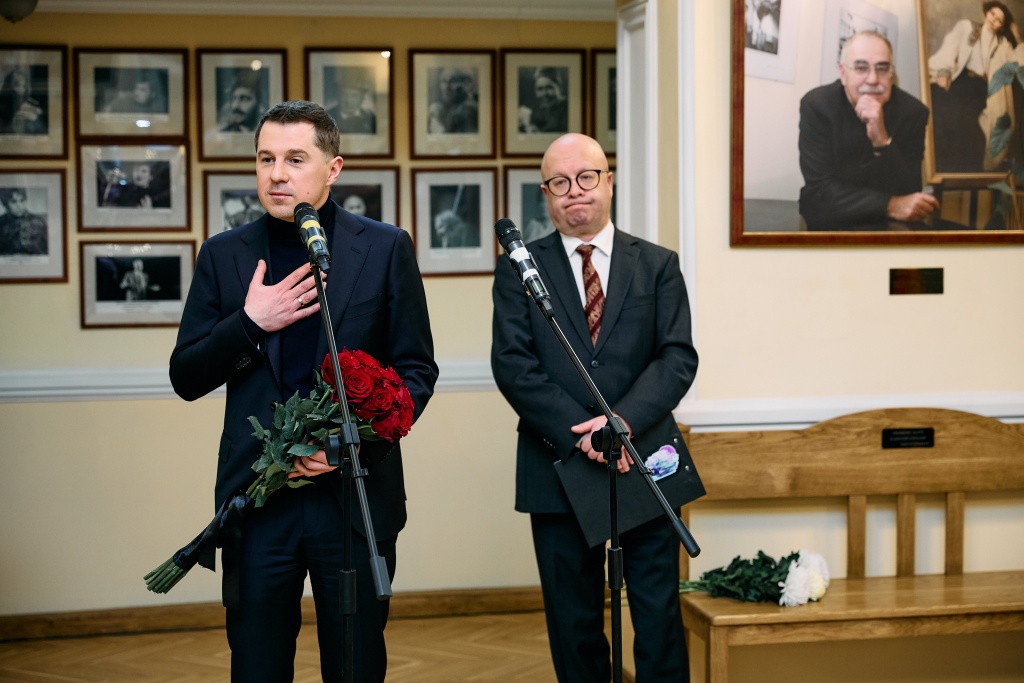 Фёдор Болтин и Виктор Минков на церемонии открытия. Фёдор Болтин и Виктор МИнков на церемонии открытия.