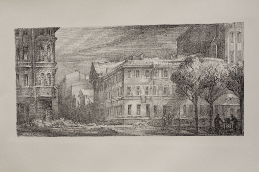 Большой Казачий переулок. Правообладатель: мемориальный музей «Разночинный Петербург».