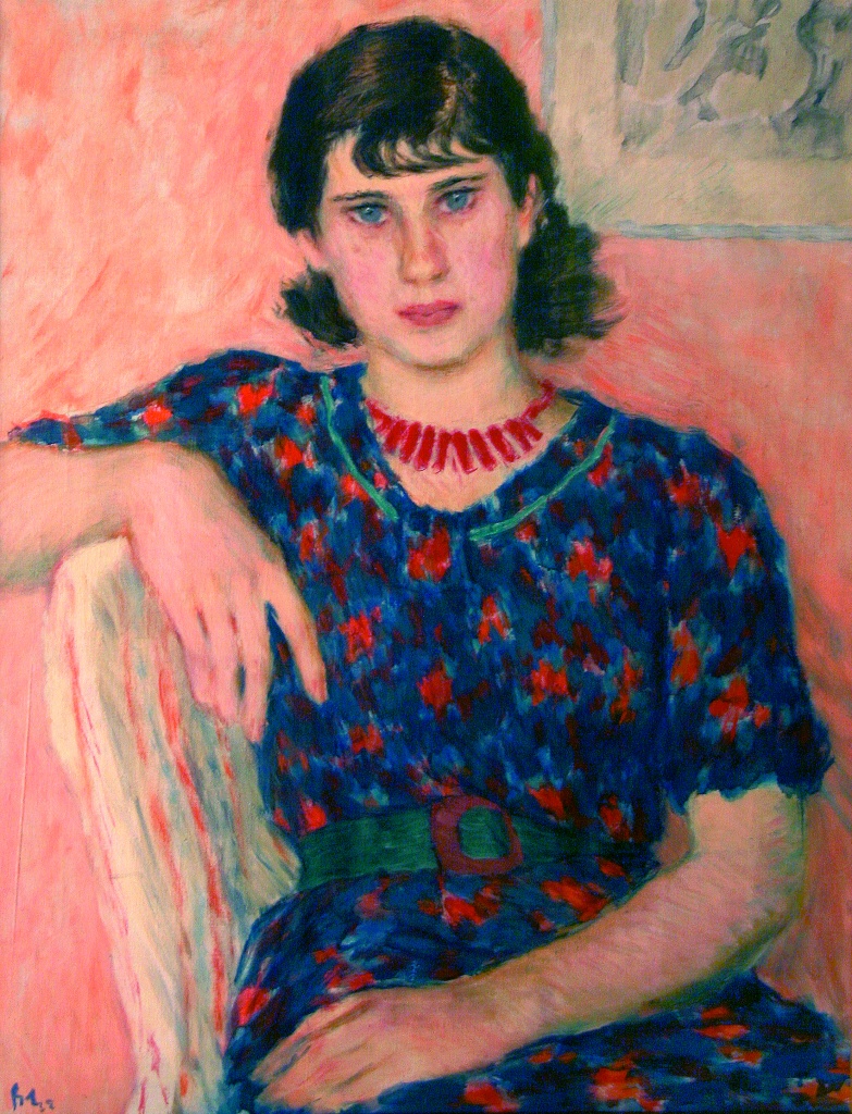 Портрет девушки с челкой. 1938. Собрание KGallery, 