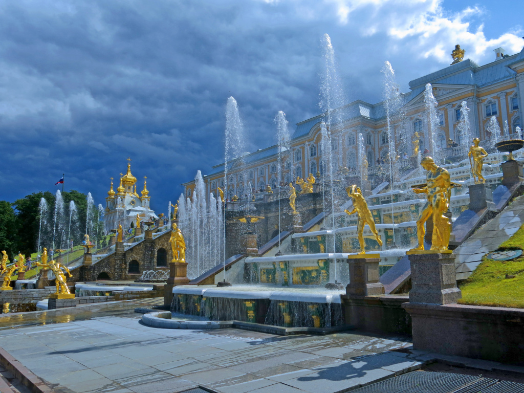 Нижний парк в Петергофе. Фото: Ирина Иванова.