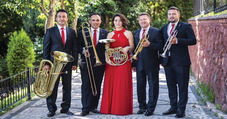 Брасс-квинтет Golden Horn Brass. Источник: silverlyre.ru. Правообладатель: silverlyre.ru.