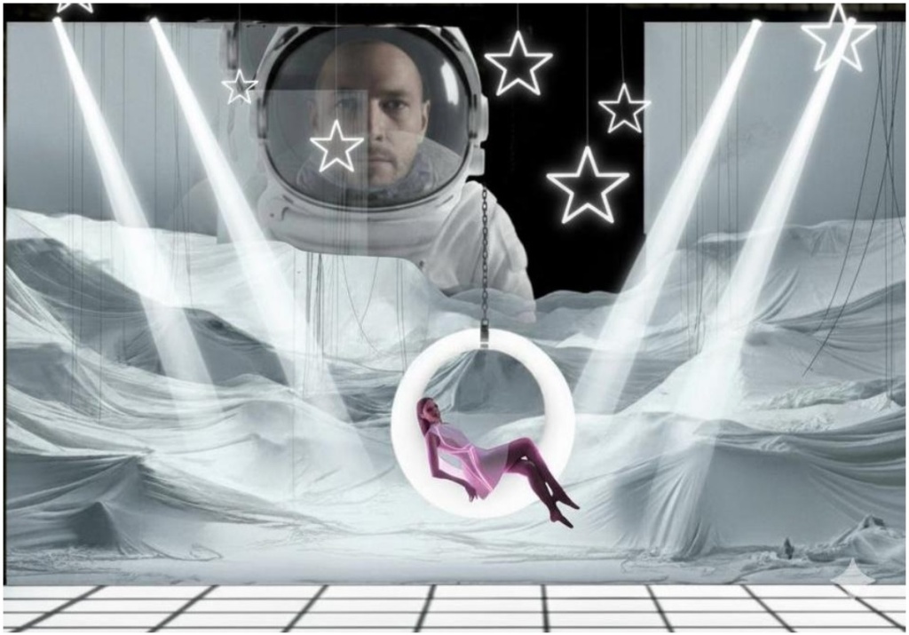 Лунная принцесса Фантазия. Эскиз.Предоставлено пресс-службой Санкт-Петербургского театра музыкальной комедии.