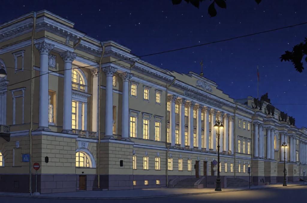 Президентская библиотека. Фото: нейросеть.