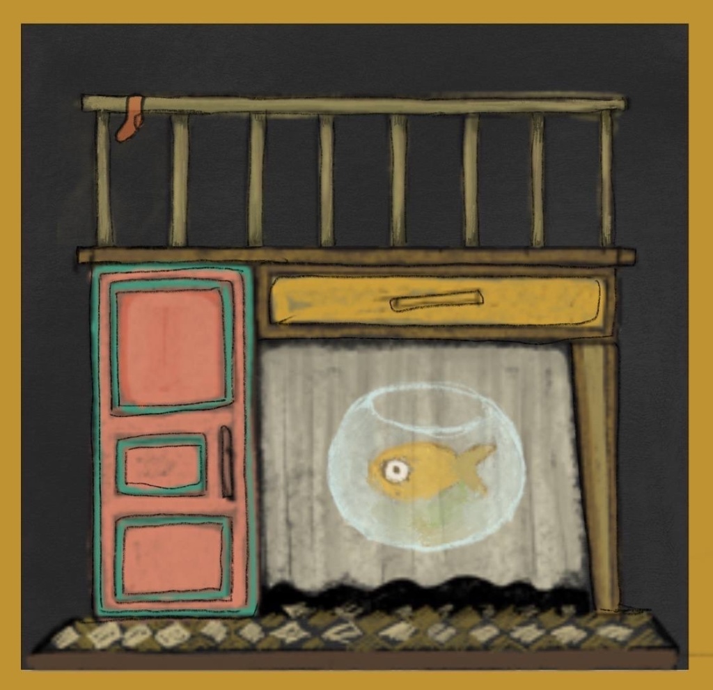 Эскиз декорации для спектакля. Предоставлено пресс-службой Кукольного театра сказки. Эскиз декорации для спектакля. Предоставлено пресс-службой Кукольного театра сказок.