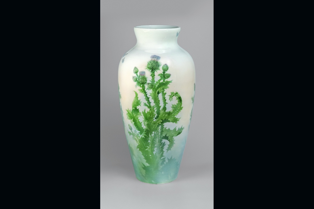 Ваза «Чертополох». ИФЗ.1898. 