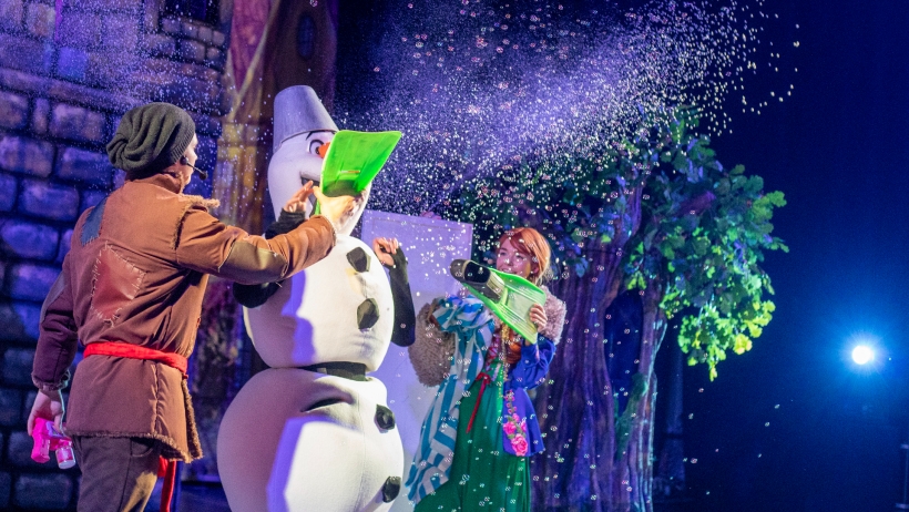 Сцена из спектакля «Ледяное сердце». Правообладатель: СПб ГБУК «Петербург-концерт». 