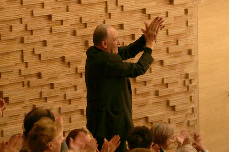 Родион Щедрин среди слушателей в Концертном зале Мариинского театра. Фото: Наташа Разина. Правообладатель: mariinsky.ru. 01.jpg