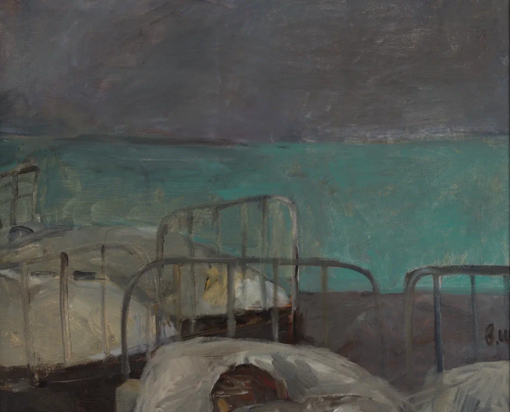 Шинкарёв В.Н. Больница им. Скворцова-Степанова. 1990. Холст, масло. Из коллекции Игоря Суханова. Шинкарёв В.Н. Больница им. Скворцова-Степанова. 1990. Холст, масло. Из коллекции Игоря Суханова.